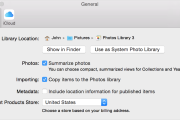 กำหนด Library ของ iPhoto